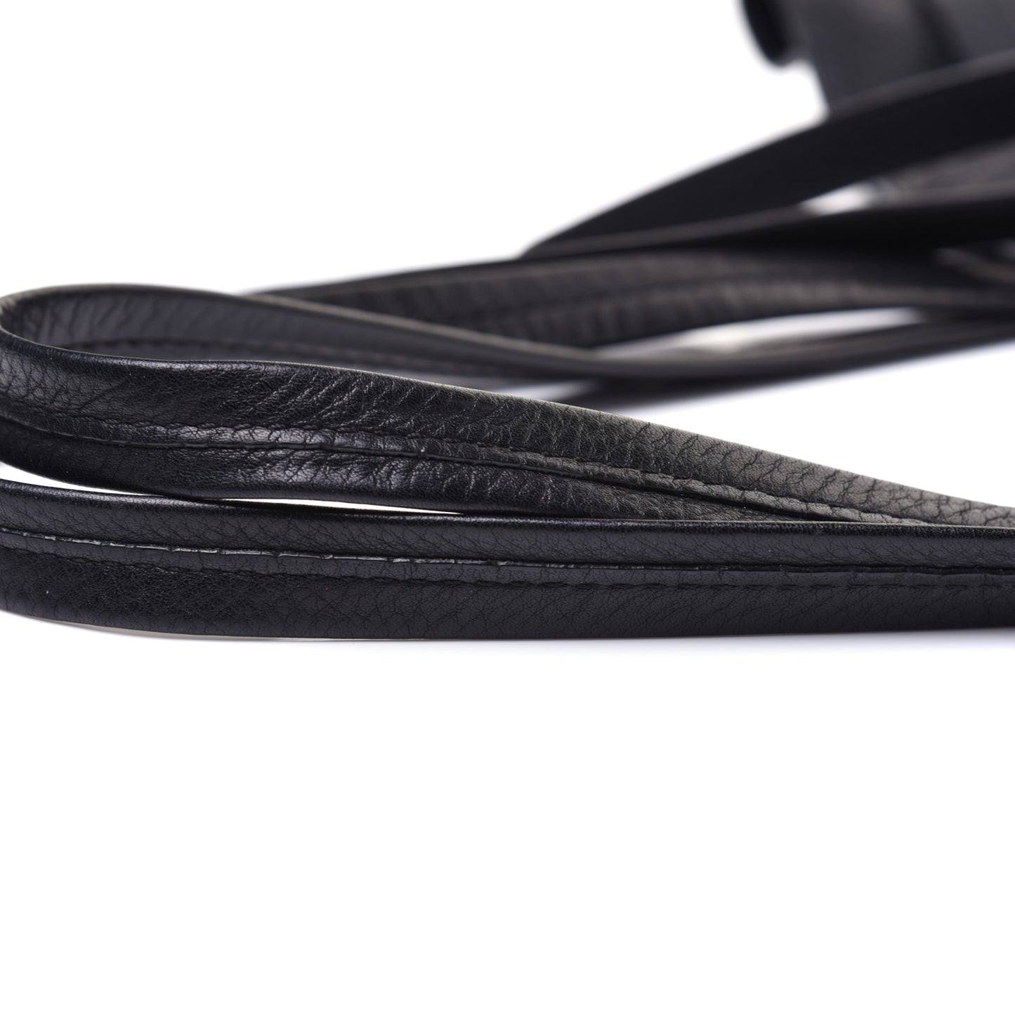 Soft Grained Calfskin Small Belt Cabas Phantom Black