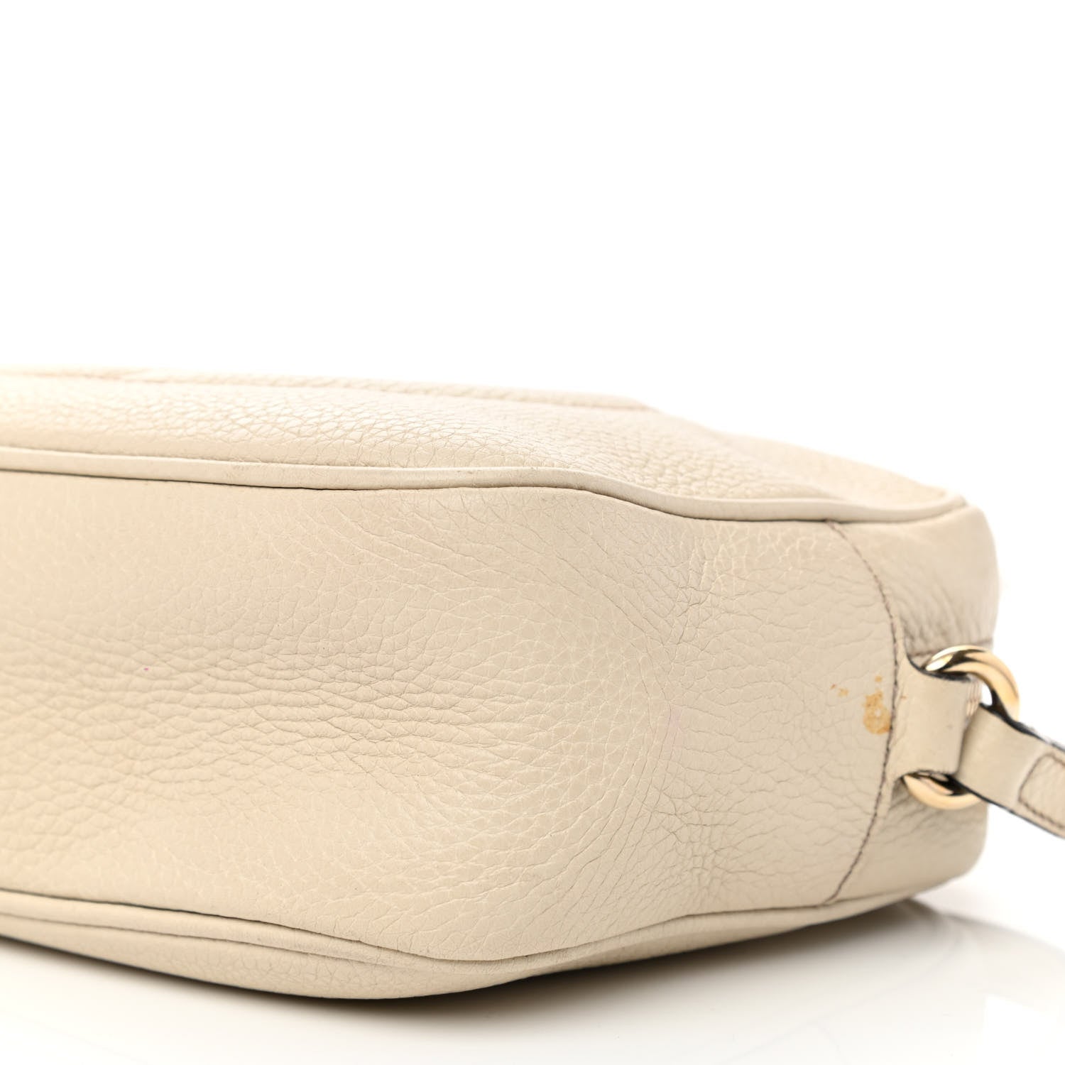 Gucci Pebbled Calfskin Small Soho Disco Bag Off White 8 of 17