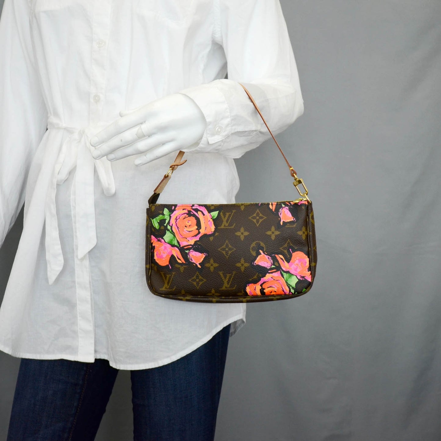 Monogram Roses Pochette Accessories