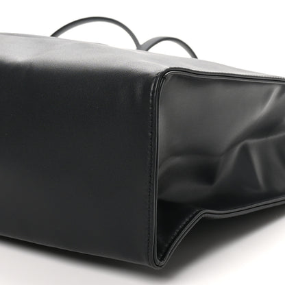 Telfar Vegan Leather Medium Shopping Bag Black 9 of 9