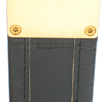 Louis Vuitton Chèvre Suhali S Lock Bracelet Small Black 7 of 7