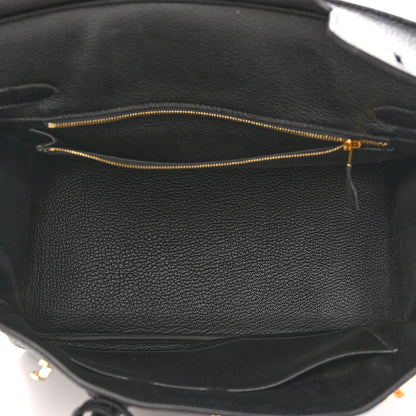 Hermes Togo Birkin 30 Black 4 of 9