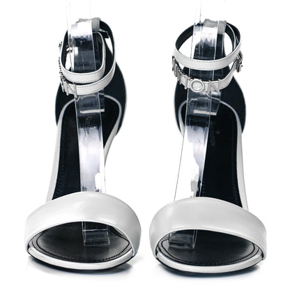 Louis Vuitton Calfskin Call Back Sandals 39.5 White 2 of 8
