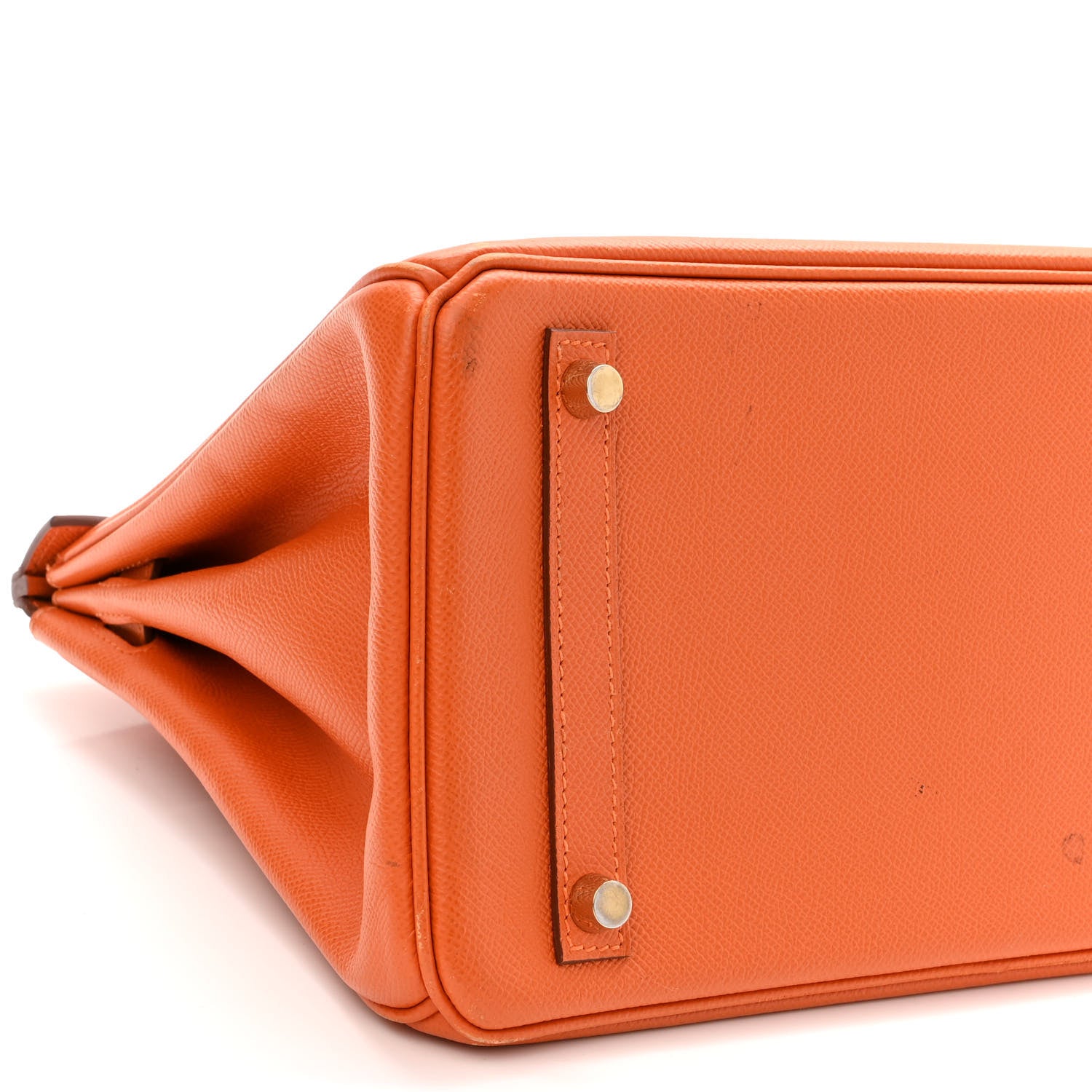 Hermes Epsom Birkin 30 Orange 9 of 17