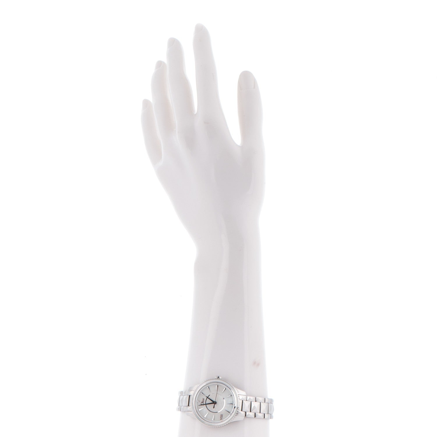 Christian Dior Stainless Steel Mother of Pearl 32mm Dior VIII Montaigne Quartz Watch 2 of 7