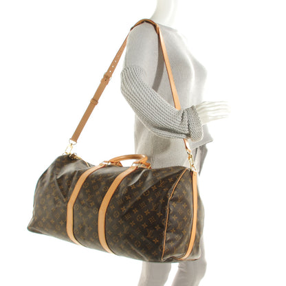 Louis Vuitton Monogram Keepall Bandouliere 55 2 of 7