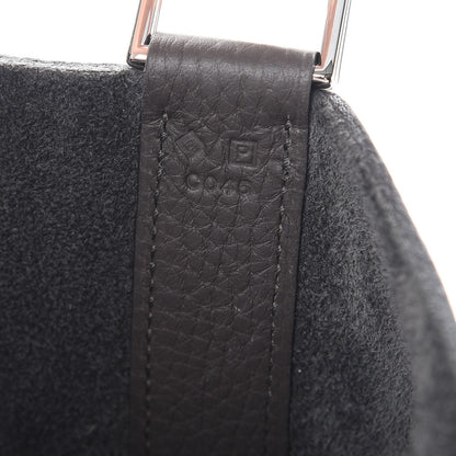 Hermes Taurillon Clemence Picotin Lock TGM Graphite 7 of 7