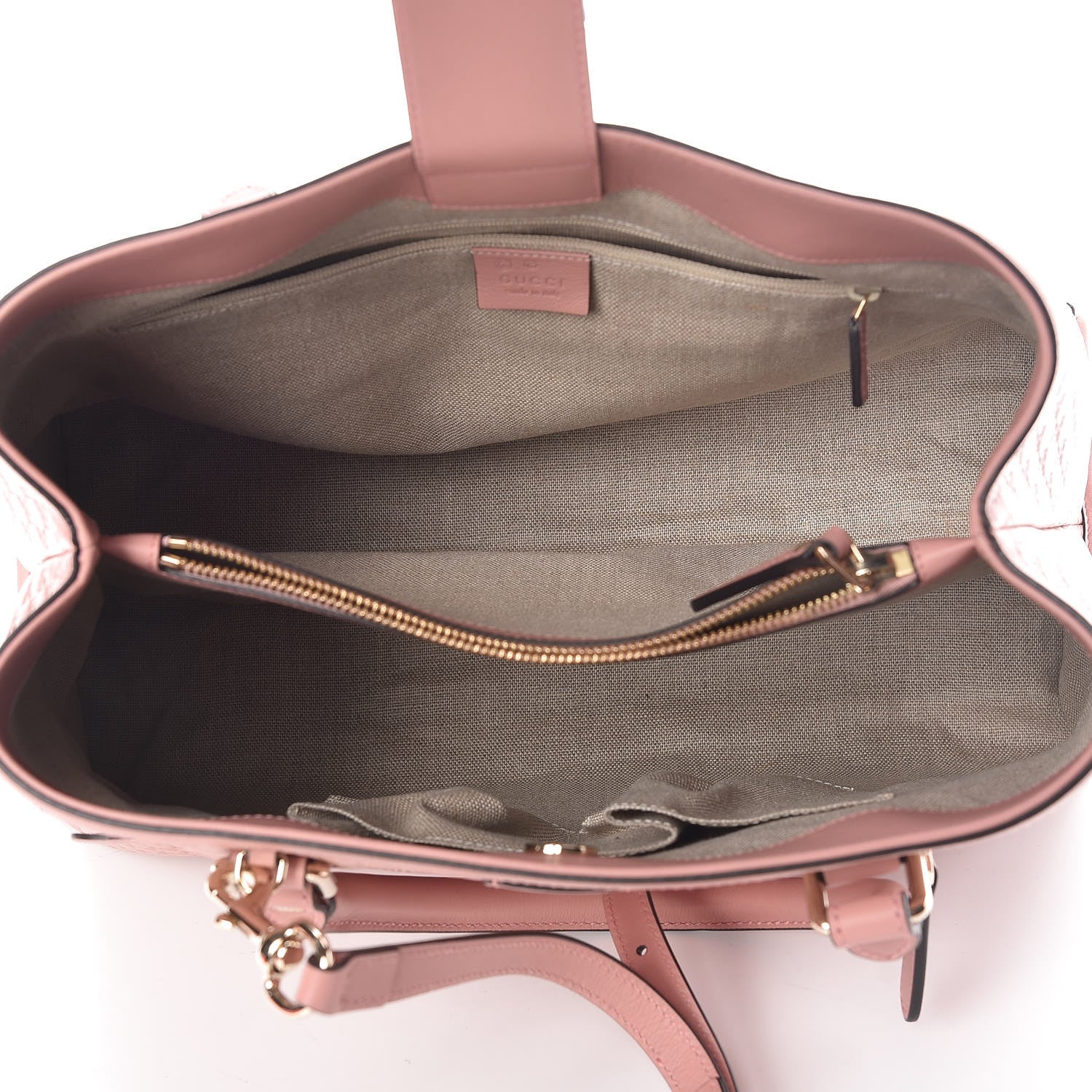 Gucci Soft Microguccissima Medium Tote Soft Pink 7 of 12