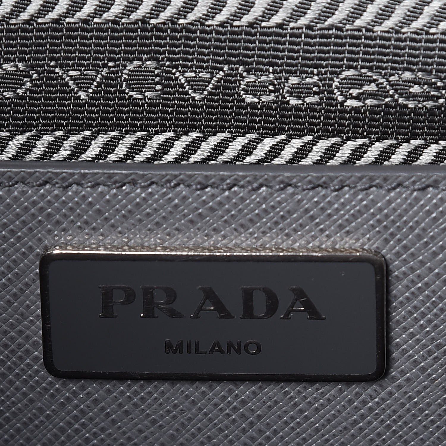 Prada Saffiano Medium Galleria Double Zip Tote Marmo 6 of 7