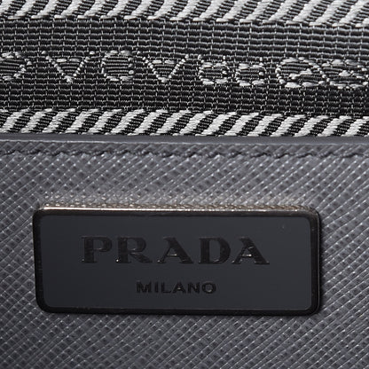Prada Saffiano Medium Galleria Double Zip Tote Marmo 6 of 7