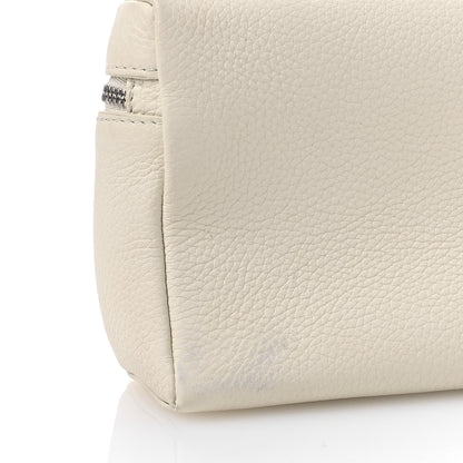 Loro Piana Grained Calfskin L19 Extra Pocket Pouch Whisper White 10 of 10