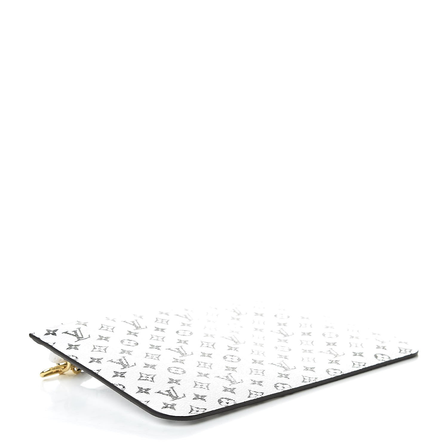 Louis Vuitton Monogram Giant Neverfull MM GM Pochette White 4 of 7