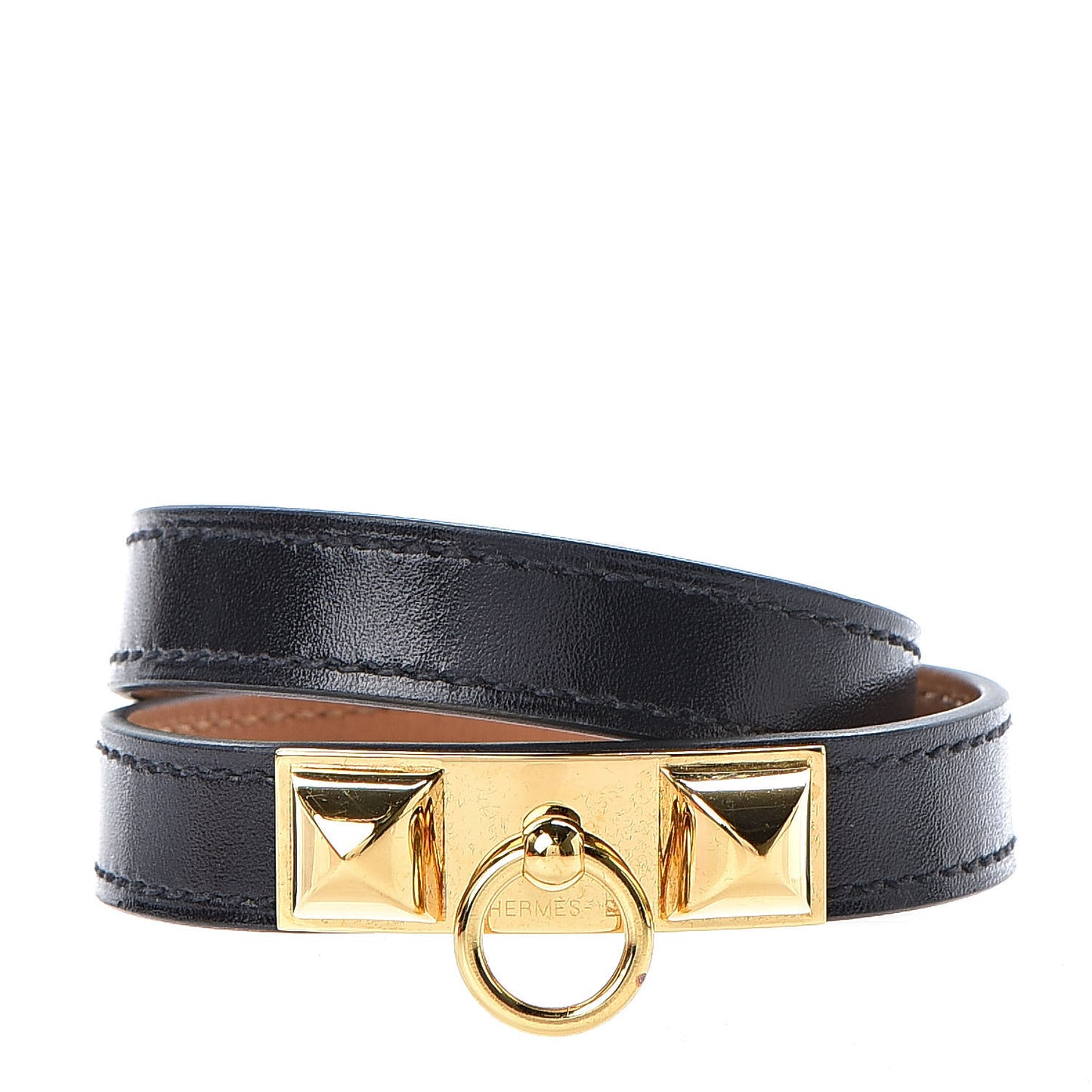 Box Rivale Double Tour Bracelet S Black