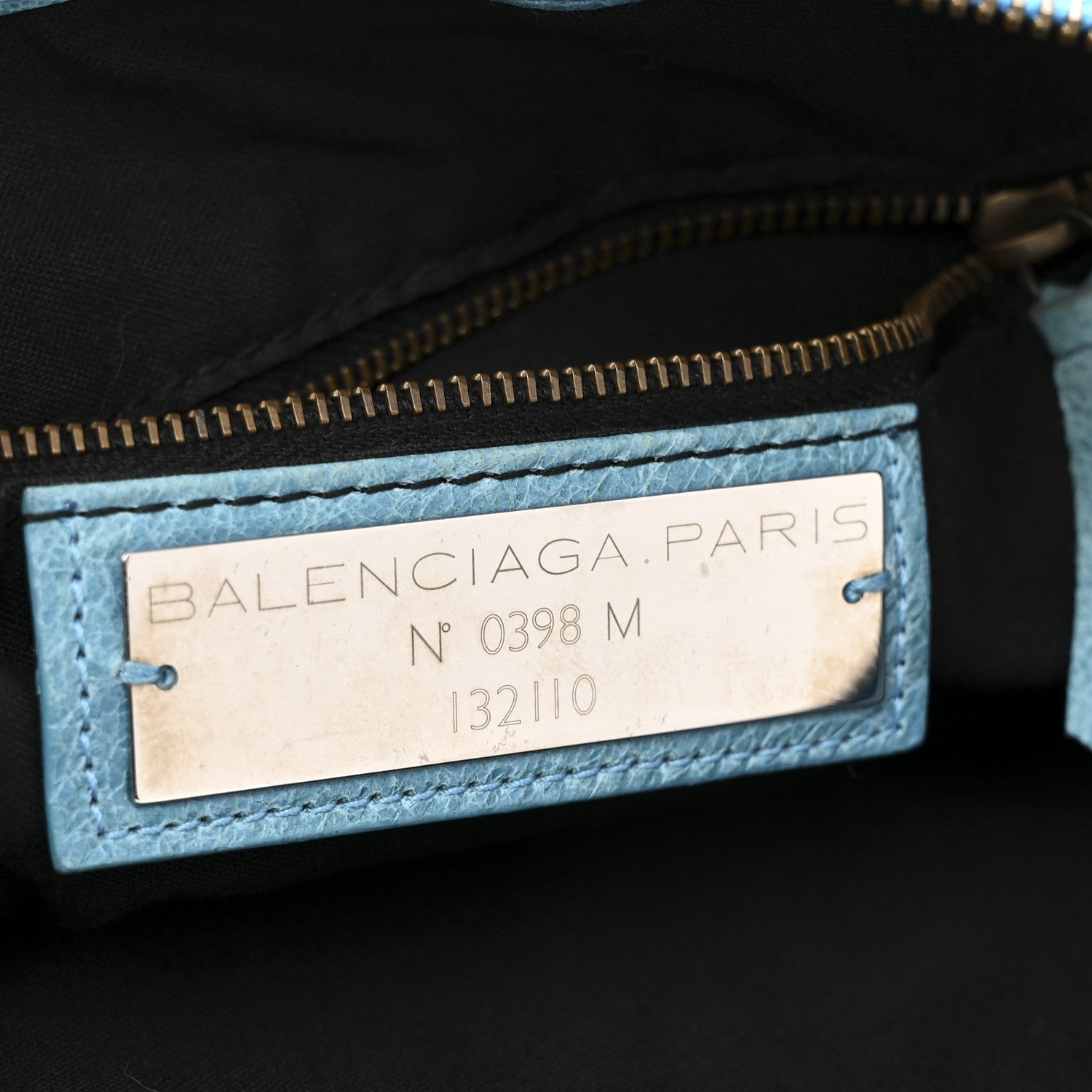 Balenciaga Agneau Classic Hardware Work Sky Blue 13 of 25