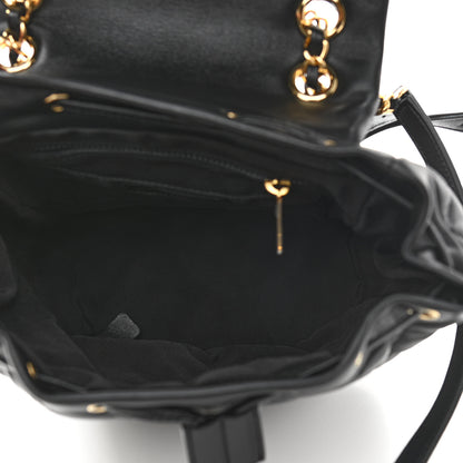 Chanel Lambskin Quilted Small Urban Spirit Backpack Black 5 of 10