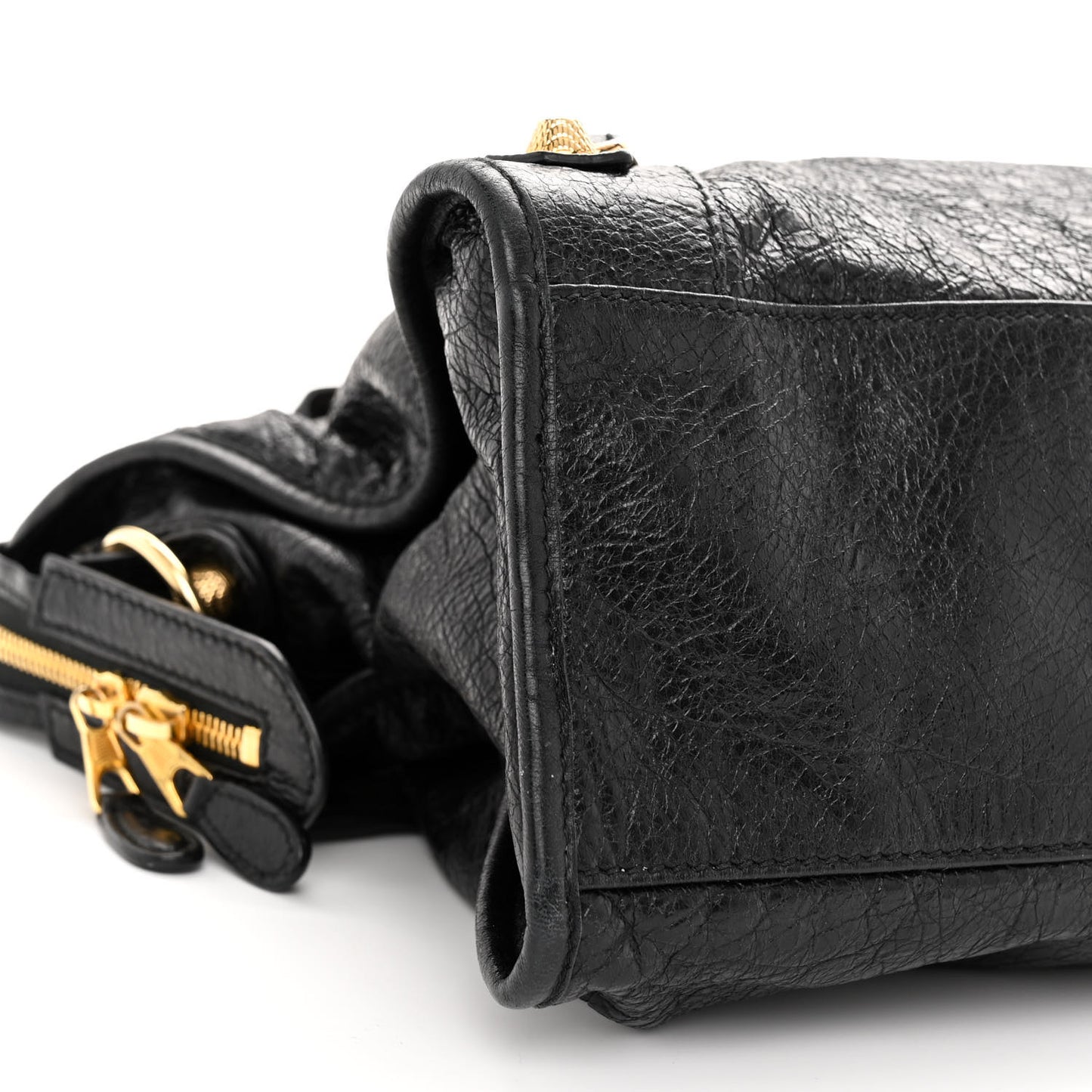 Agneau Giant 12 Gold Hardware City Black