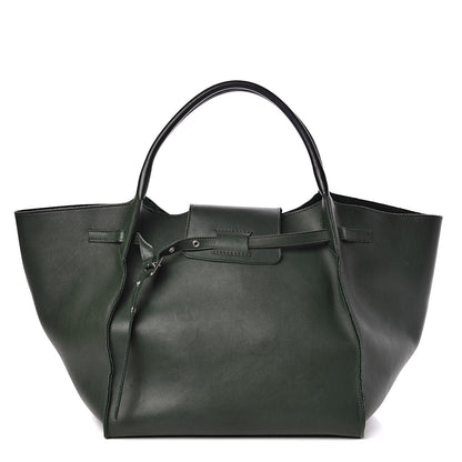 Celine Smooth Calfskin Medium Big Bag Dark Green 1 of 15