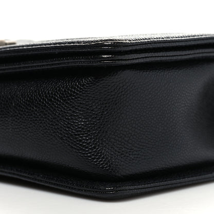 Chanel Caviar Quilted New Medium Boy Flap Black 10 of 11