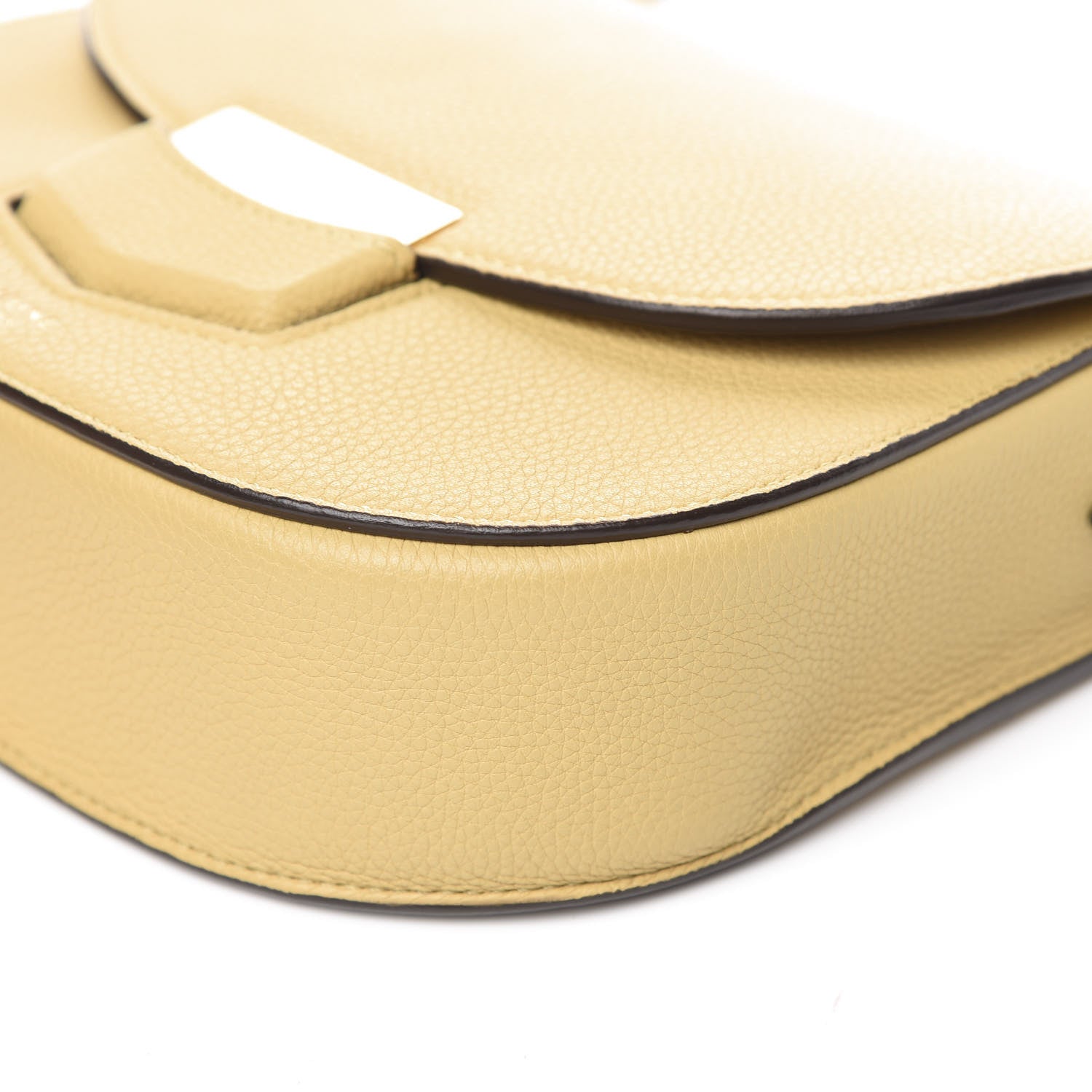 Celine Baby Grained Calfskin Small Trotteur Vanilla 8 of 9