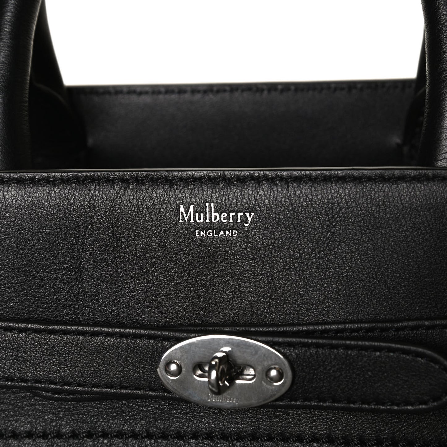 Silky Calfskin Bayswater Multi Pocket Tote Black