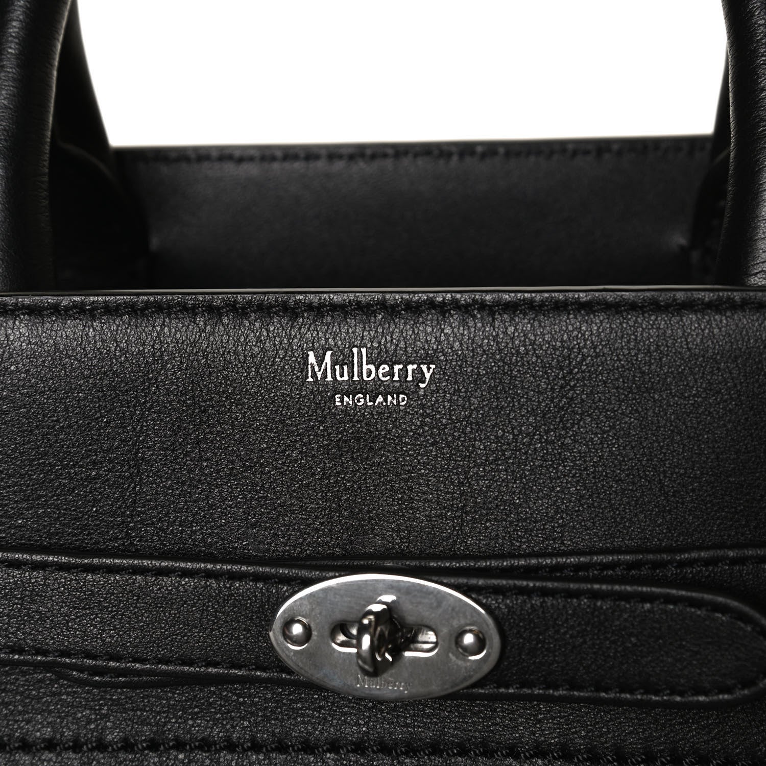 Mulberry Silky Calfskin Bayswater Multi Pocket Tote Black 7 of 12