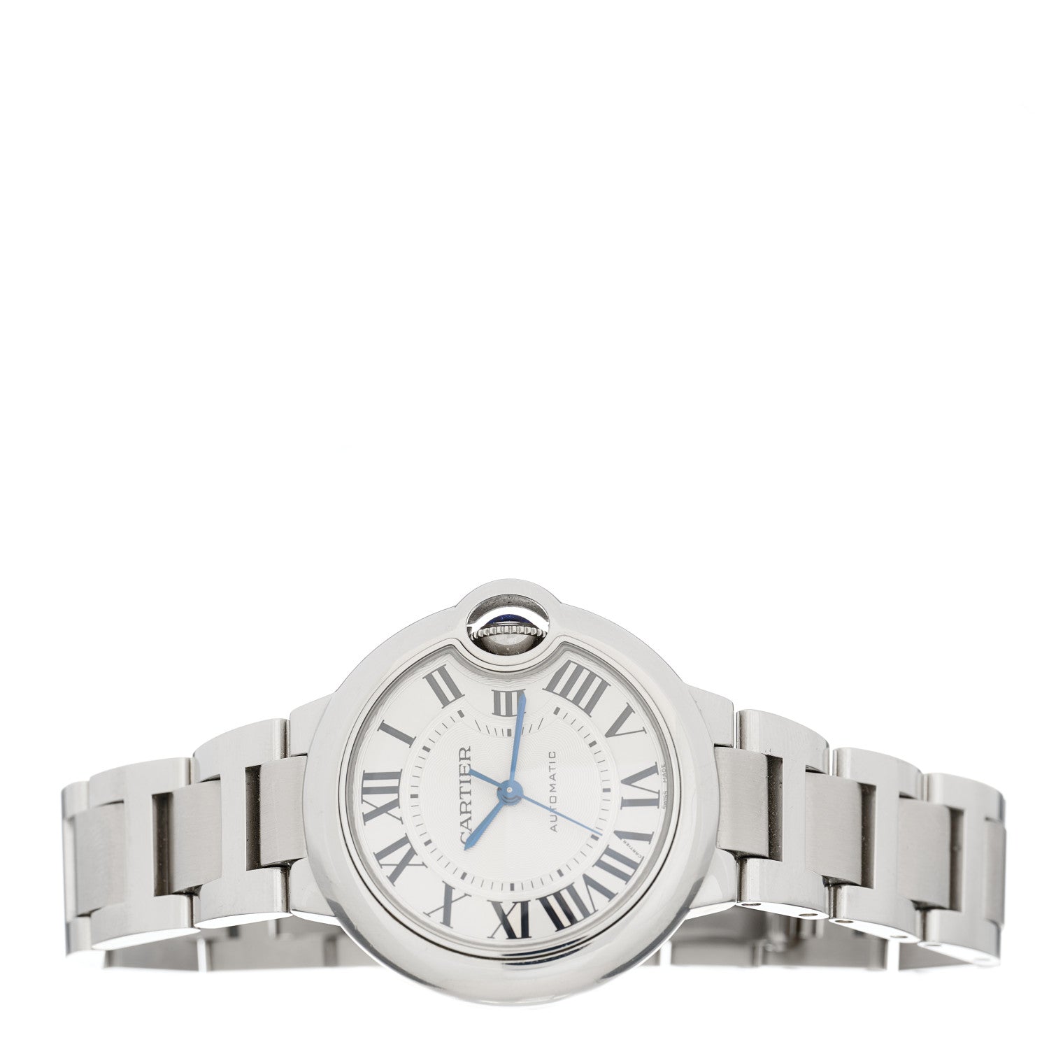 Cartier Stainless Steel 33mm Ballon Bleu De Cartier Automatic Watch 2 of 5