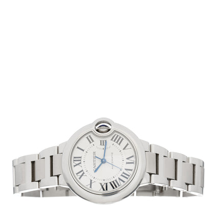 Cartier Stainless Steel 33mm Ballon Bleu De Cartier Automatic Watch 2 of 5