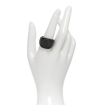 David Yurman Titanium Signet Ring 63 10.25 2 of 4