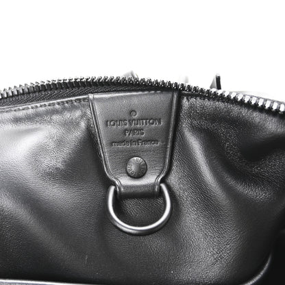 Louis Vuitton Calfskin Monogram Speedy P9 Bandouliere 40 Ultra Black 7 of 13