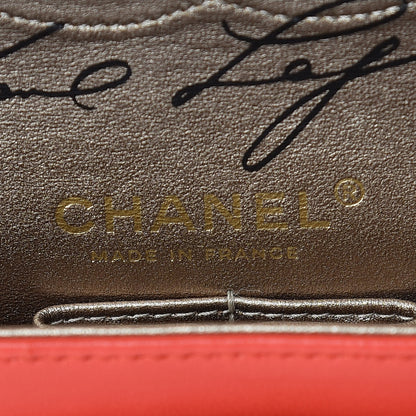 Chanel Patent Quilted Medium Mobile Art Double Flap Red 9 of 11