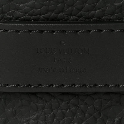 Louis Vuitton Monogram Taurillon Keepall Bandouliere 25 Black 6 of 10