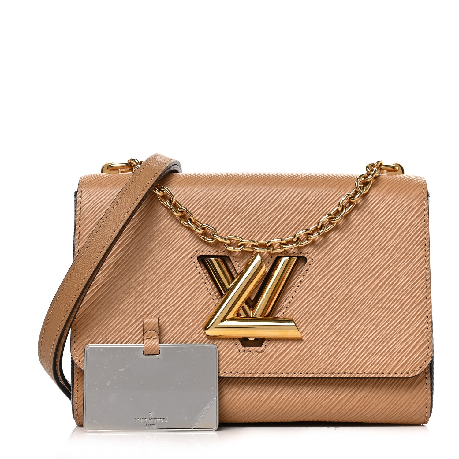 Louis Vuitton Epi Twist Shoulder Bag MM Camel 1 of 8