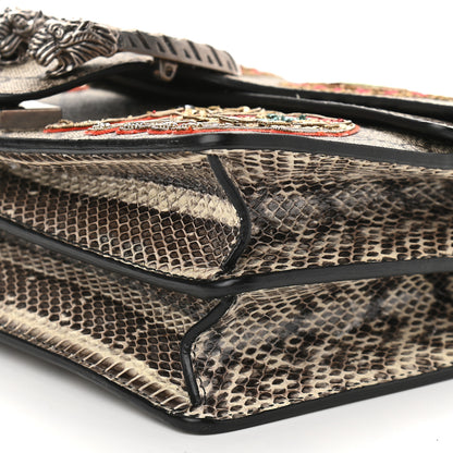 Gucci GG Supreme Monogram Elaphe Elephant Embroidered Small Dionysus Shoulder Bag 9 of 9