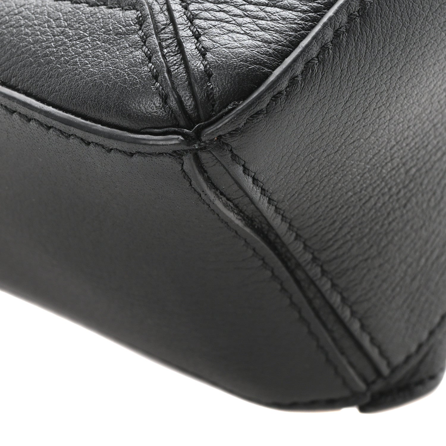 Loewe Calfskin Mini Puzzle Bumbag Black 9 of 9