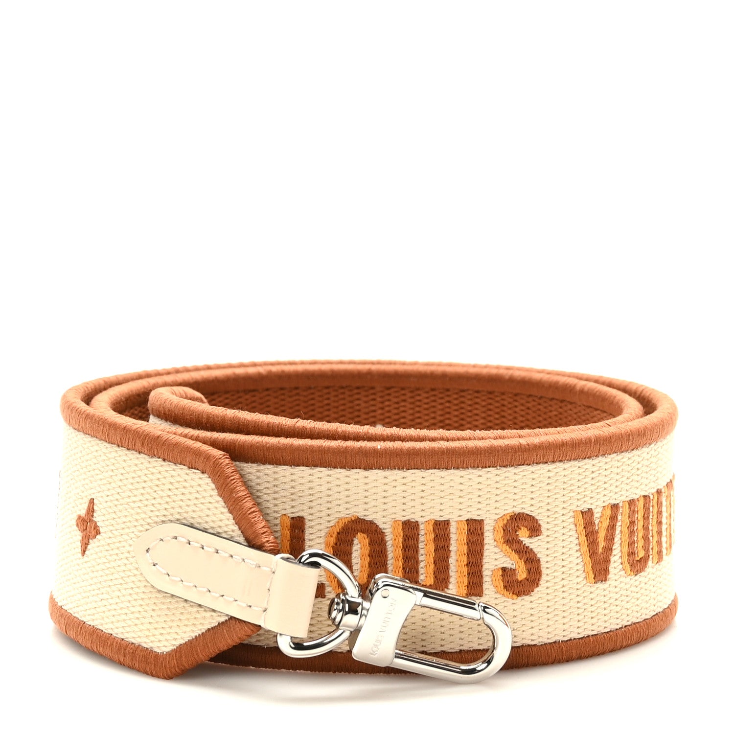 Louis Vuitton Jacquard Alma BB Shoulder Strap Beige Brown 1 of 4