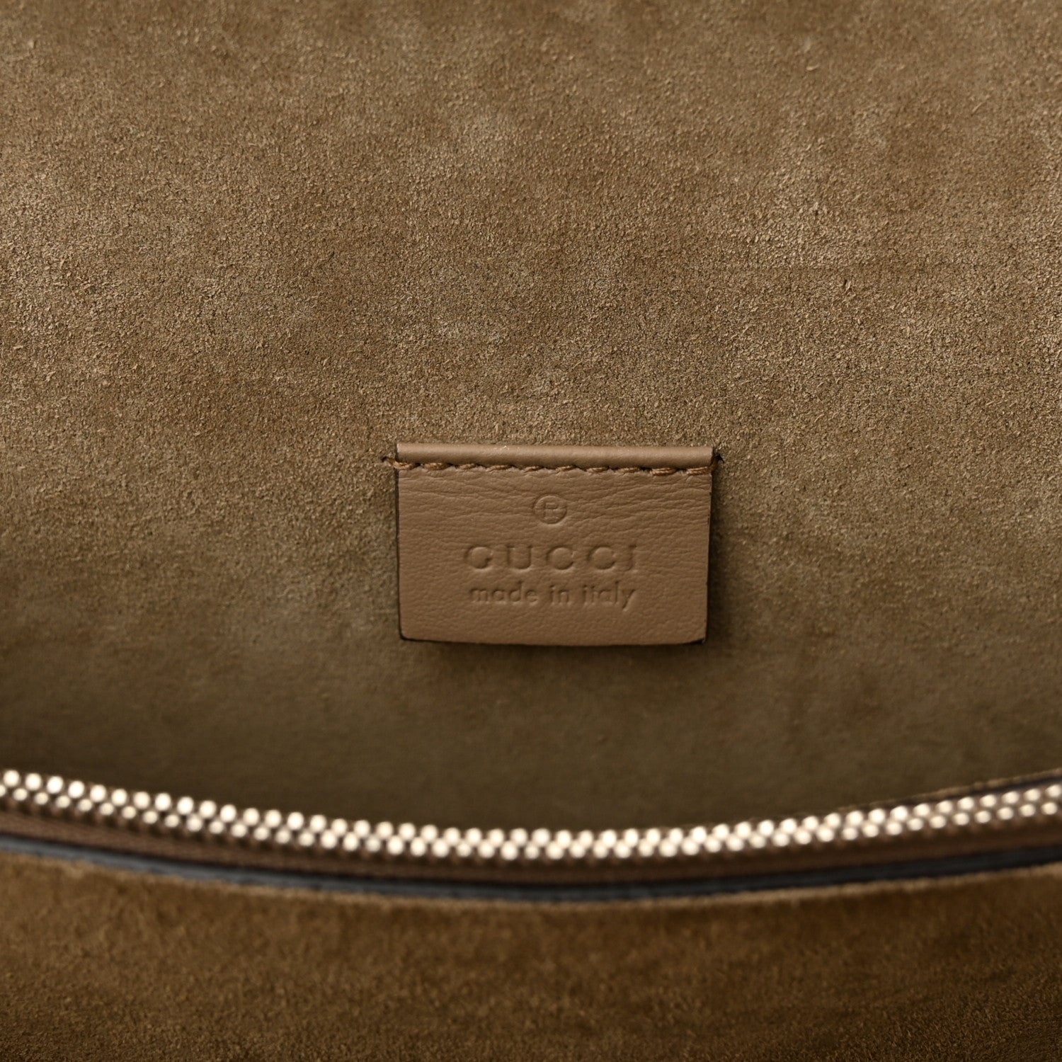 Gucci GG Supreme Monogram Medium Dionysus Shoulder Bag Taupe 6 of 10