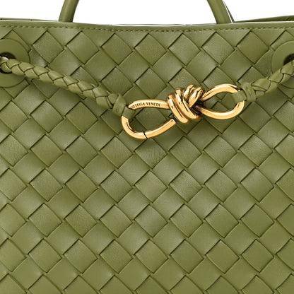 Bottega Veneta Nappa Intrecciato Small Andiamo Shoulder Bag Matcha 7 of 9