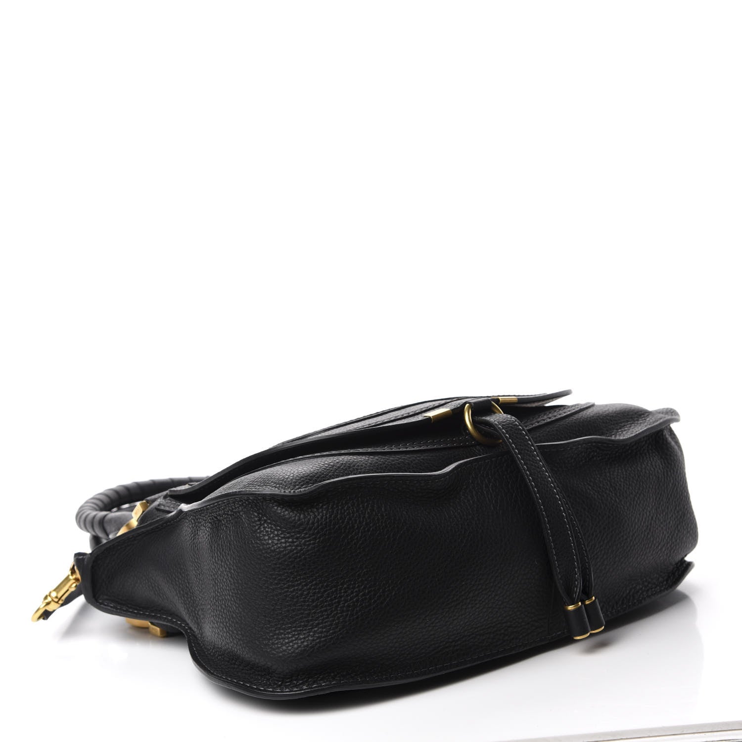Chloe Calfskin Medium Marcie Satchel Black 5 of 12