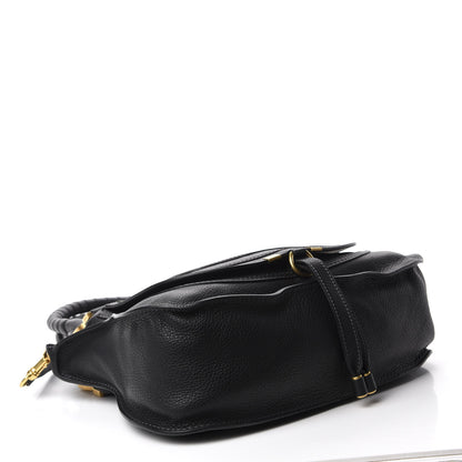 Chloe Calfskin Medium Marcie Satchel Black 5 of 12