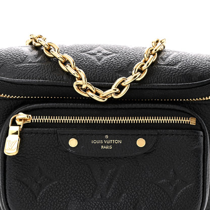 Louis Vuitton Empreinte Mini Bumbag Black 7 of 12