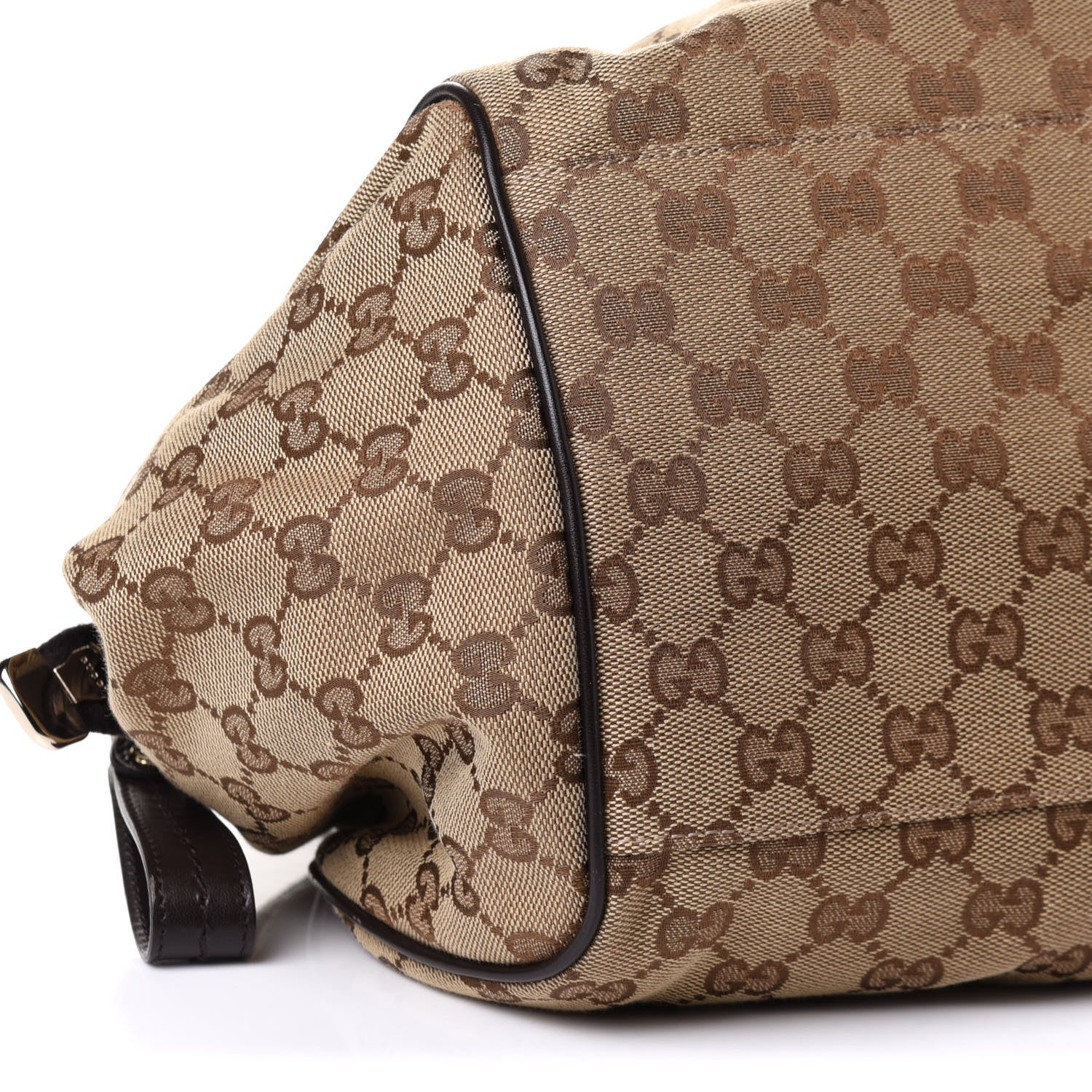 Gucci Monogram Medium Sukey Boston Bag Brown 9 of 10