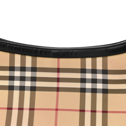 Burberry Vintage Check Shoulder Bag Black 8 of 13