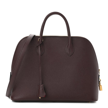 Hermes Epsom Verso 1923 Bolide 31 Rouge Sellier Framboise 1 of 11