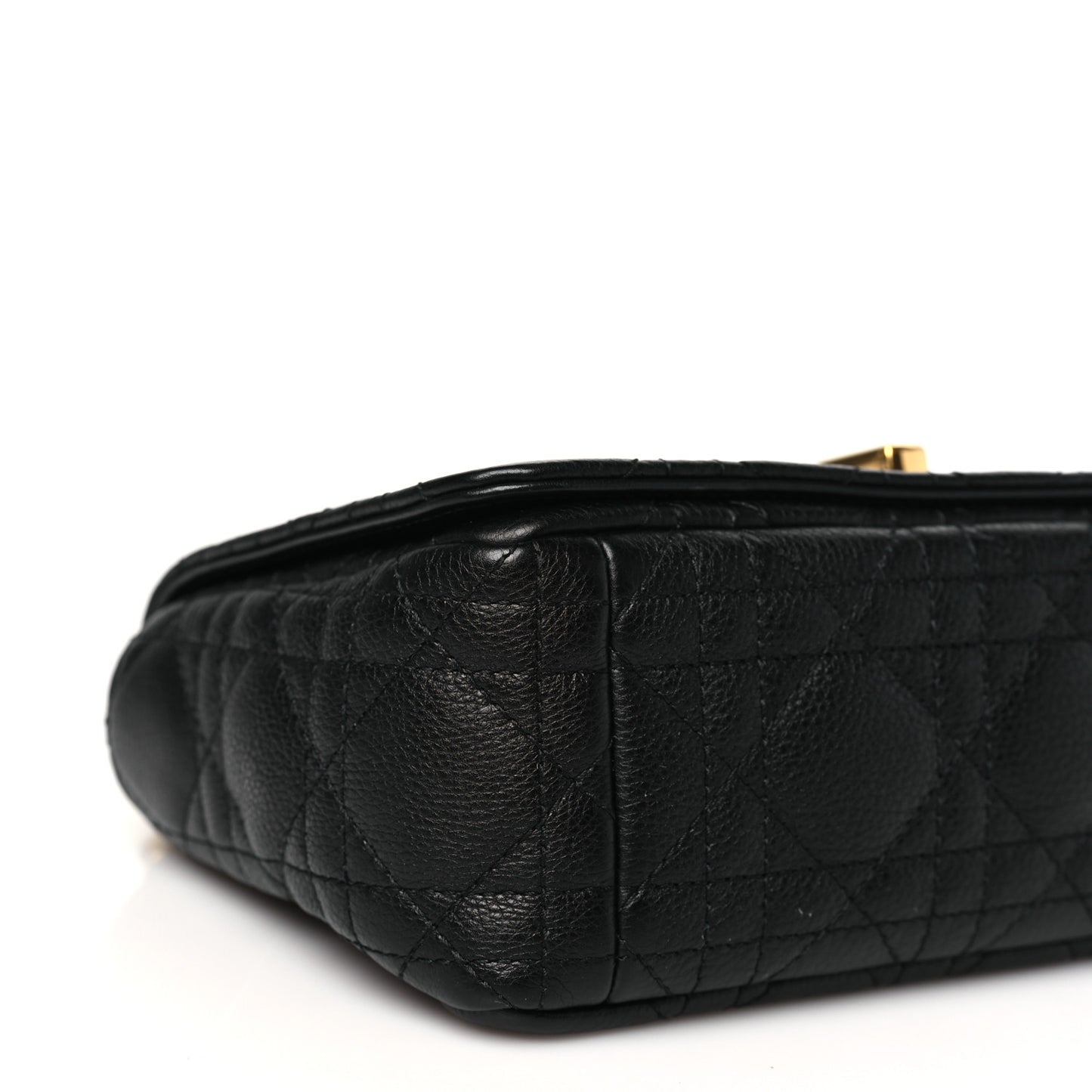Calfskin Cannage Small Caro Bag Black