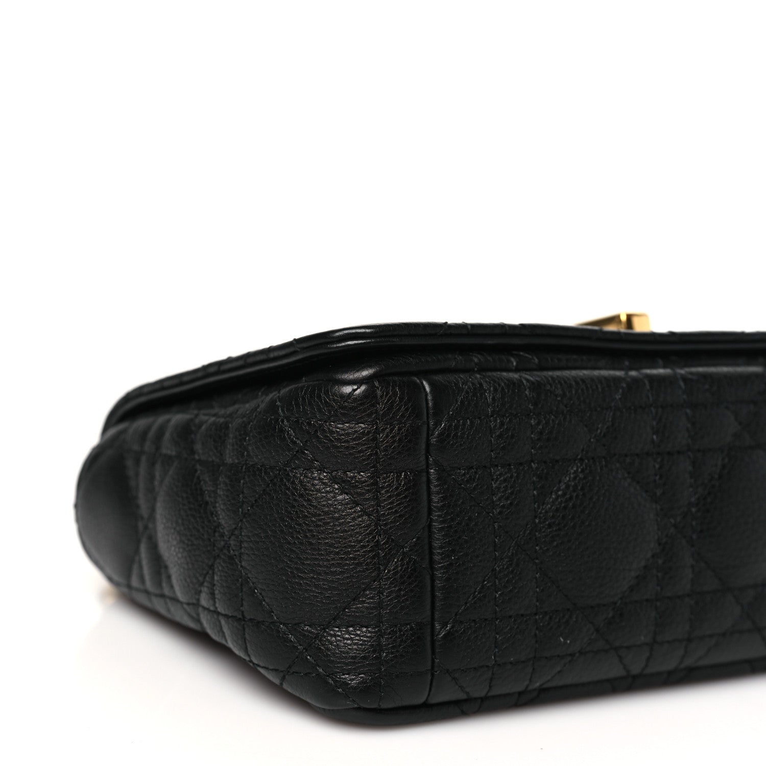 Christian Dior Calfskin Cannage Small Caro Bag Black 9 of 11