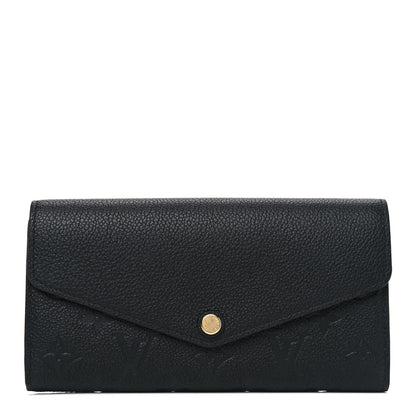 Louis Vuitton Empreinte Sarah Wallet NM Black 1 of 4