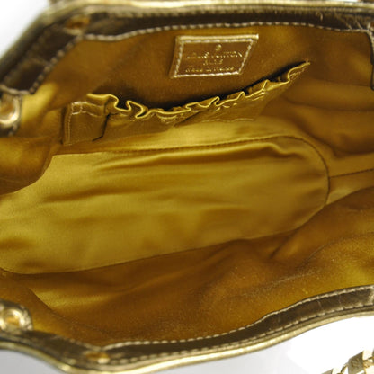 Louis Vuitton Cuir Gold Monogram Embossed Theda PM 7 of 9