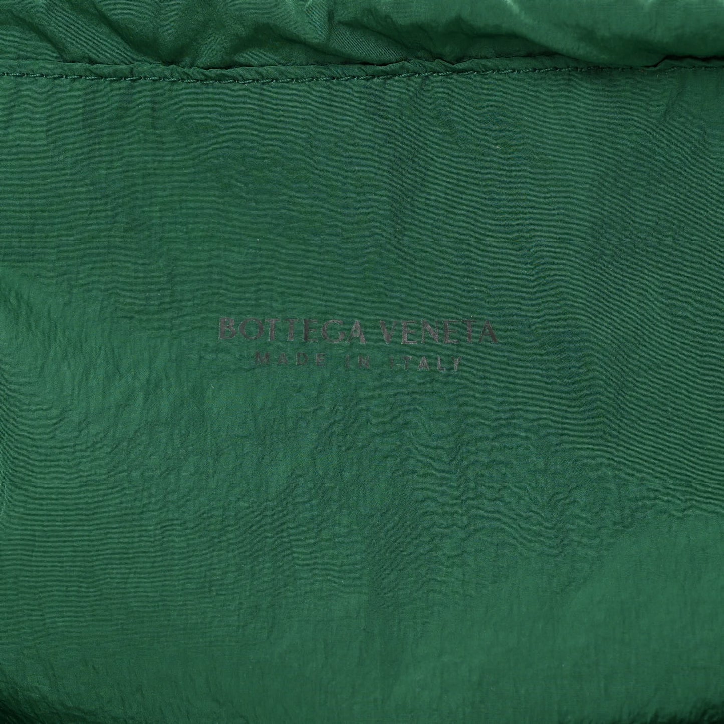French Calfskin Large Shell Bag Racing Green