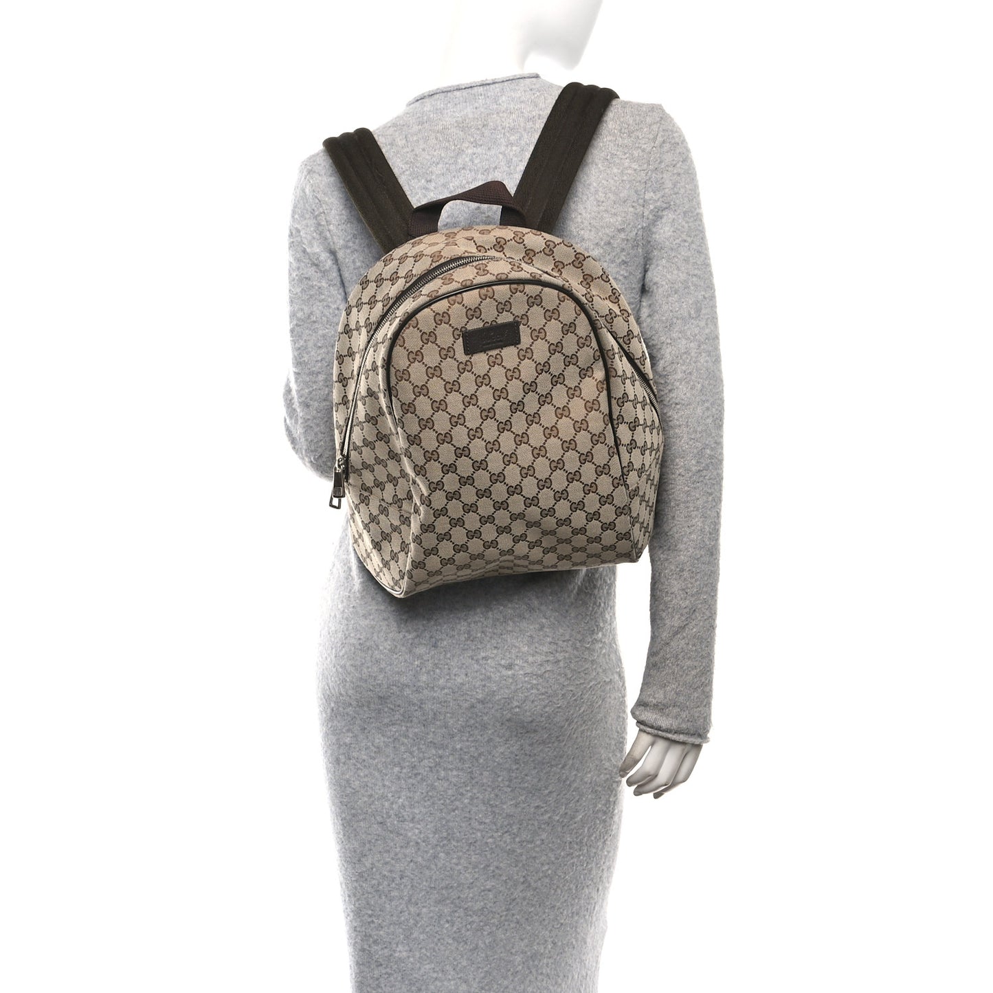 Monogram Travel Backpack Dark Brown
