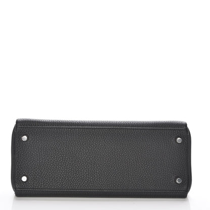 Hermes Togo Kelly Retourne 28 Black 7 of 26